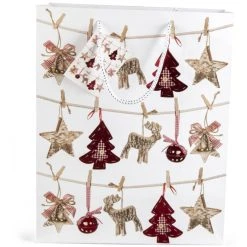 MICA Living Geschenktasche - Girlande - Ca. 26 X 32,5 X 12,5 Cm