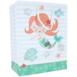 MICA Living Geschenktasche - Meerjungfrau - 26 X 32,5 X 12,5 Cm