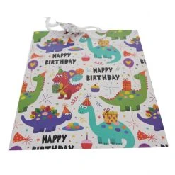 MICA Living Geschenktasche Dinos - Ca. 26 X 32 X 12,5 Cm