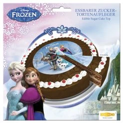 Procos Party Geschäft 9 DekoBack Die Eiskönigin - Tortenaufleger - Aus Zucker