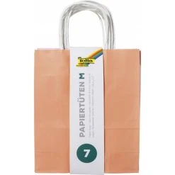 Folia Bringmann 7 Papiertüten Zum Basteln - Größe M