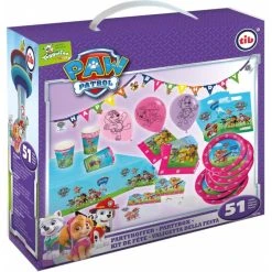 TIB Heyne Paw Patrol - Partykoffer - Für Mädchen - 51 Tlg.